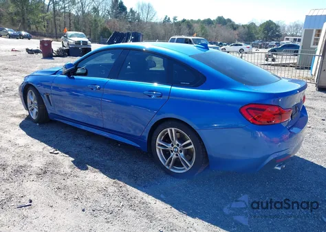 2018 BMW 430I Gran Coupe z USA, uszkodzony, nr VIN WBA4J1C53JBG76525